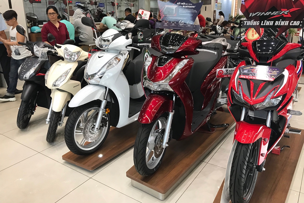 Hơn 750.000 xe máy được tiêu thụ trong quý 4/2021