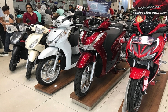 Hơn 750.000 xe máy được tiêu thụ trong quý 4/2021