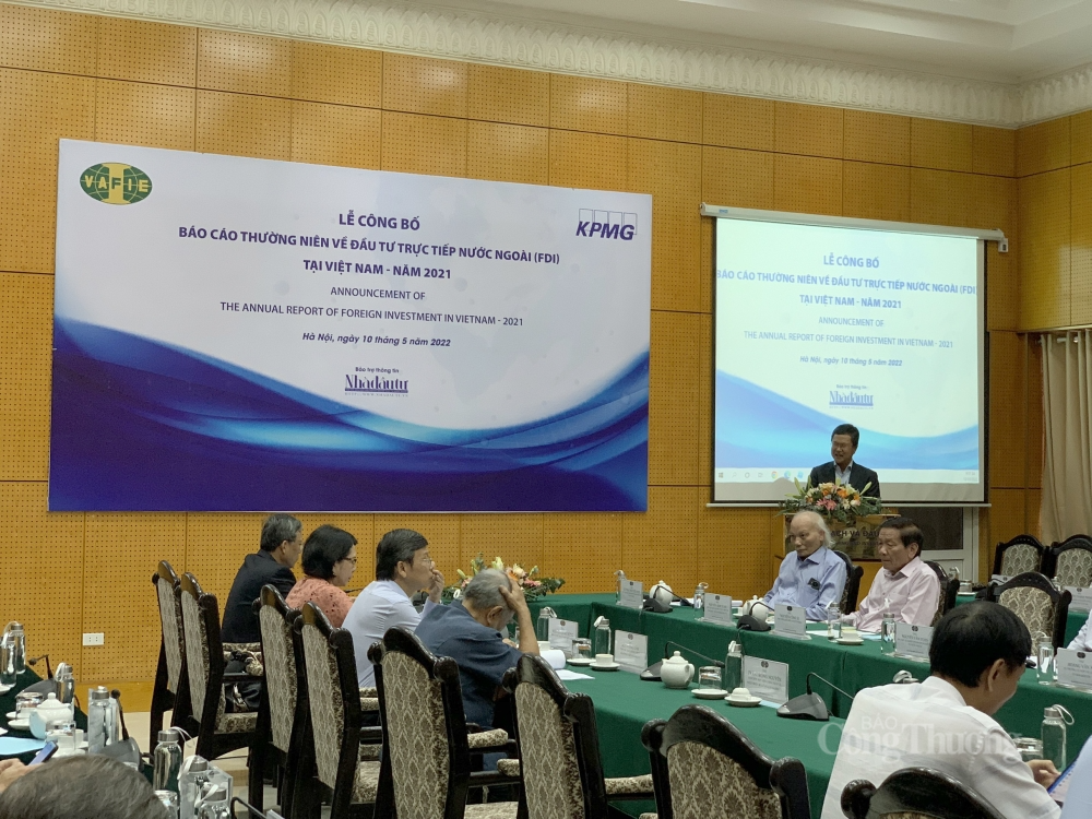 Công bố “Báo cáo thường niên về đầu tư trực tiếp nước ngoài năm 2021”