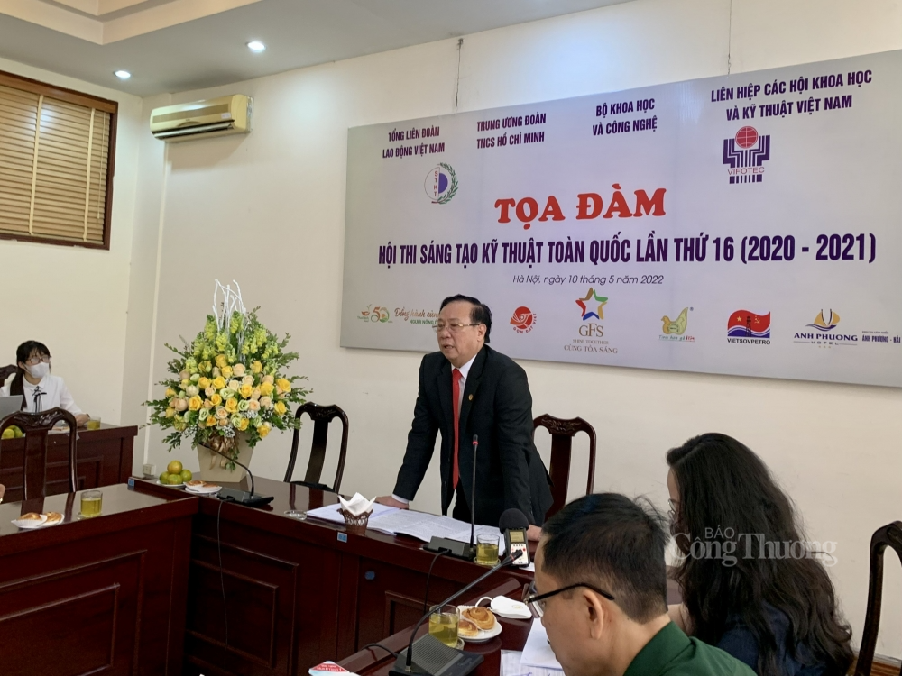 84 giải pháp đạt giải Hội thi Sáng tạo Kỹ thuật toàn quốc lần thứ 16