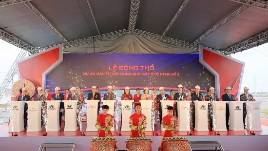 Tập đoàn Thành Công khởi công xây dựng nhà máy Hyundai Thành Công số 2