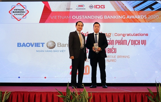 BAOVIET Bank lần thứ hai đạt giải Ngân hàng có sản phẩm dịch vụ sáng tạo tiêu biểu